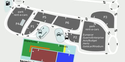 Sevilla airport 지도